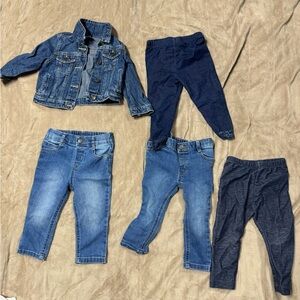 Kids Denim Jacket and Jeans Set